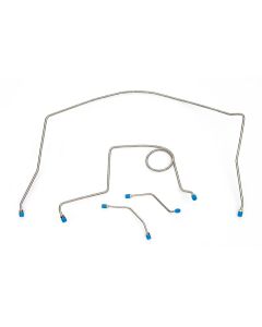 Full Size Chevy Power Front Brake Line Set, Stainless Steel, 1959-1961