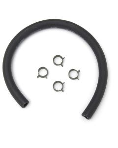 Full Size Chevy Fuel Line Hose & Clamp Set, 3/8", 1965-1969