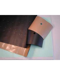 Full Size Chevy Door & Rear Quarter Panel Mylar Water Shields, 2-Door Hardtop, Impala, 1958