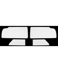 Full Size Chevy Door & Rear Quarter Panel Mylarr Water Shields, 2-Door Hardtop, Impala, 1959-1960