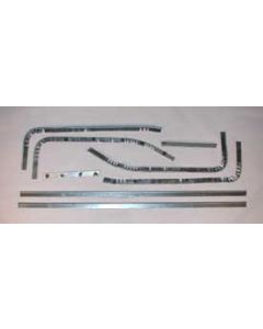 Full Size Chevy Cardboard Panel Door Edge Bands & Nails, Convertible & Hardtop, 1961-1962