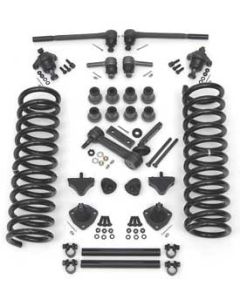 Full Size Chevy Front End Suspension Rebuild Kit, With Heavy-Duty Coil Springs, 1961-1964