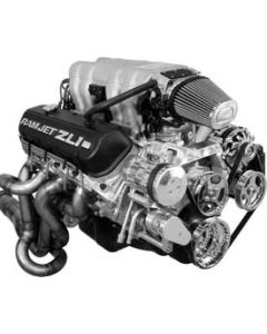 Full Size Chevy Serpentine Drive System, Big Block, WithoutPower Steering, Bright Finish Package, FrontRunner, VintageAir, 1958-1972