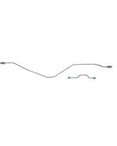 Full Size Chevy Rear End Brake Line Set, With Rear Disc Brakes, 1958