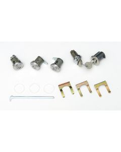 Complete Lock Set,2Dr Hardtop & Convertible,1958