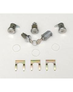 Full Size Chevy Complete Lock Set, All Except 2-Door Hardtop & Convertible, 1961-1962