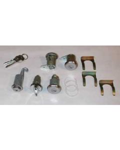 Full Size Chevy Complete Lock Set, All Except 2-Door Hardtop & Convertible, 1964