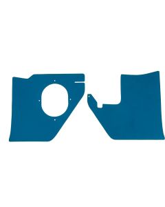 Full Size Chevy Kick Panels, For Cars With Air Conditioning, Dark Blue, 1963
