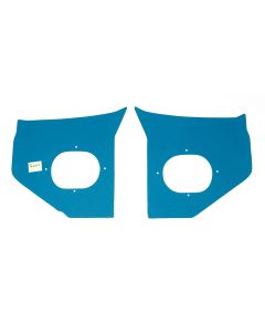 Full Size Chevy Kick Panels, Light Blue, 1959-1960