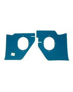 Full Size Chevy Kick Panels, For Cars Without Air Conditioning, Dark Blue, 1963