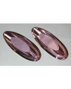 Full Size Chevy Quarter Panel Exhaust Ports, Best Quality, 1958-1960