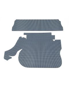 Full Size Chevy Trunk Cardboard & Mat Kit, Sedan, 1959