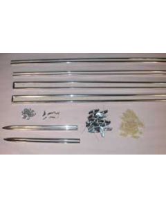 Full Size Chevy Side Molding Set, 2-Door Hardtop & Convertible, Impala, 1963