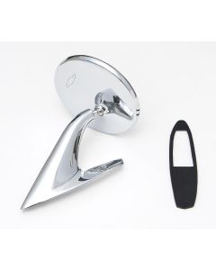 Full Size Chevy Outside Door Mirror, Left, 1967
