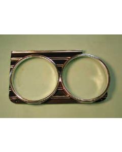 Full Size Chevy Headlight Bezels, Impala, 1966
