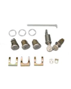 Full Size Chevy Complete Lock Set, 2-Door, 1965