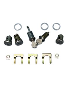 Complete Lock Set,2-Door,1966
