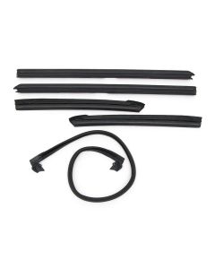 Full Size Chevy Roofrail Weatherstrip Set, Convertible, 1971-1975