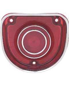 Full Size Chevy Taillight Lens, Impala Custom, 1968