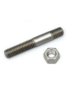Full Size Chevy Exhaust Manifold Stud, 2-1 & 4", Stainless Steel, 1958-1972