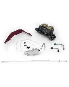 Full Size Chevy Dual Master Cylinder Conversion Kit, Non-Power,With Disc Brakes, 1958-1964