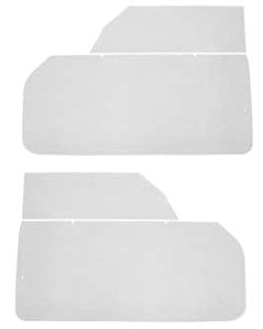 Full Size Chevy Water Shields, Door & Rear Quarter, Hardtop, Impala, 1962