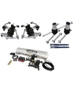 Full Size Chevy Complete Shockwave Level 2 Suspension Package, Ride Tech, 1958