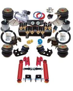 Full Size Chevy Air Ride Suspension Kit, Complete, 1958-1964