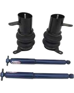 Full Size Chevy Air Ride Suspenision, Rear, With Tubular Control Arms, Ride Tech, CoolRide, 1958