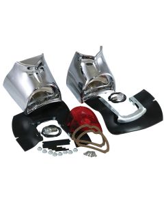 Taillight Housings,Complete,1957