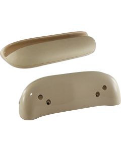 Chevy Door Armrests, 150 & 210, Beige, 1957