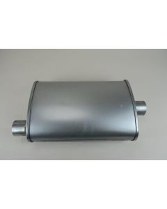 1955-1957 Chevy Aluminum Turbo Muffler 2" Diameter