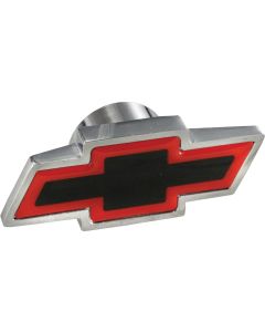 Chevy Chrome Bowtie Logo Air Cleaner Wing Nut, Large