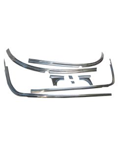 Windshield Set,Restored,S/S,Sedan/Wagon,55-56