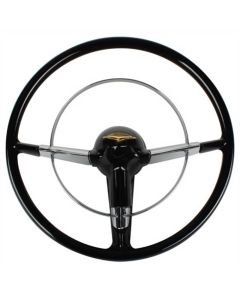 1955-1956 Chevy Bel Air Steering Wheel 15" With Horn Ring