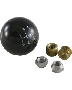 Chevy Shifter Ball, Tremec 5-Speed, Black, 1955-1957