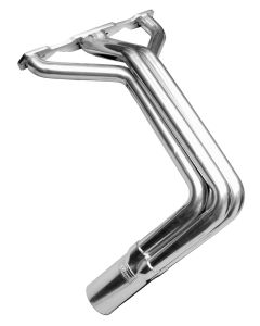 Chevy Sanderson Headers, Fenderwell, Silver Ceramic Coated,Small Block, 1955-1957