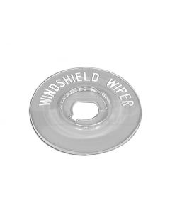 Chevy Windshield Wiper Bezel Insert, Plastic, 150 And 210, 1955-1956