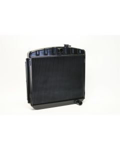 Chevy Radiator, DeWitts OE Series, With Manual Transmission & V-8,1955-1957