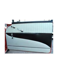 Chevy Preassembled Door Panels, With Armrests Installed, Bel Air 4-Door Sedan, 1956