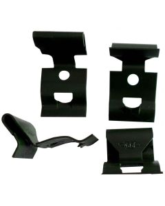 Chevy Window Reveal Molding Clip Set, Rear, 1955-1957