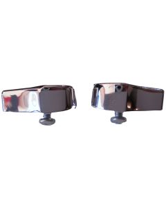 Chevy Door Molding Clip Set, Center Post, 4-Door Sedan, 1957