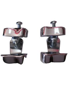 Chevy Door Molding Clip Set, Center Post, 4-Door Hardtop, 1956