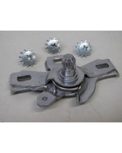 Chevy Door Release Mechanism, Left, Used, 1955-1957