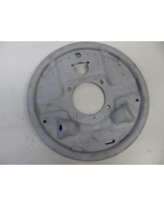 Chevy Rear Wheel Backing Plate, Right Side, Used, 1955-1957