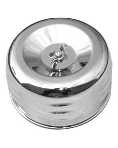 Air Cleaner,4" Chrome,Louvered Style,47-72
