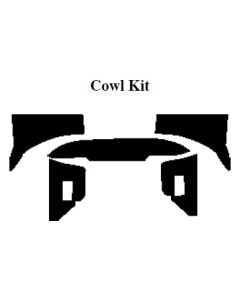 Chevy Insulation, QuietRide, AcoustiShield, Cowl/Dash Kit, Nomad, 1955