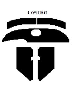 Chevy Insulation, QuietRide, AcoustiShield, Cowl/Dash Kit, Convertible, 1957