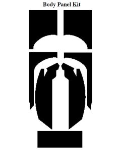 Chevy Insulation, QuietRide, AcoustiShield, Body Panel Kit,Nomad, 1957