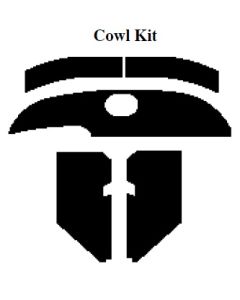 Chevy Insulation, QuietRide, AcoustiShield, Cowl/Dash Kit, Station Wagon, 1957